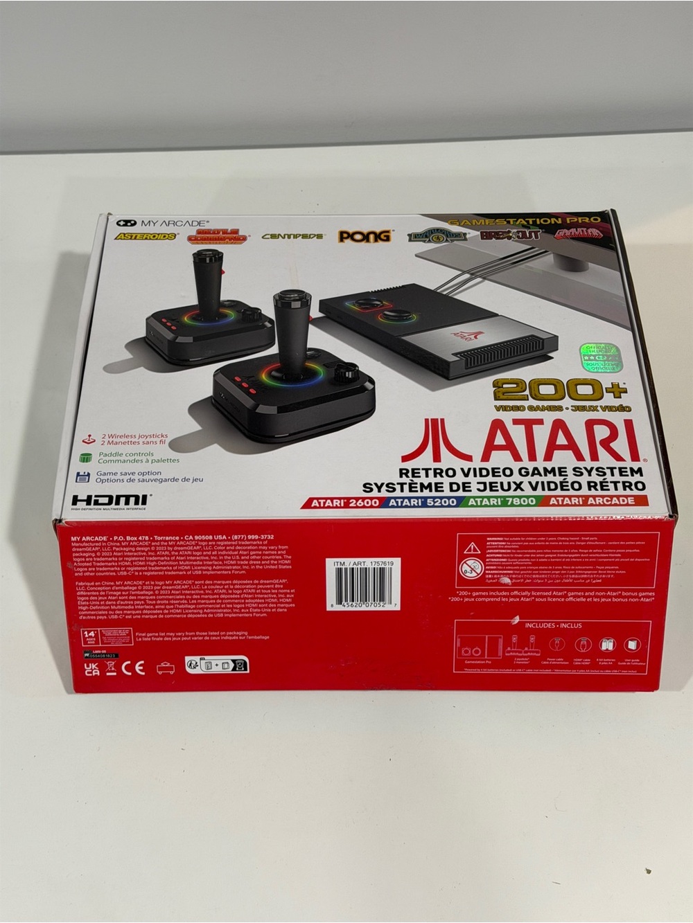 Atari Retro Video Game System - White
